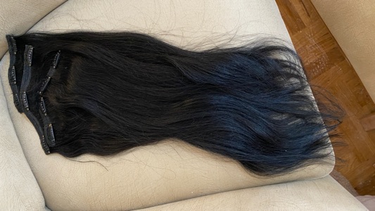 Hair On Clips Natural